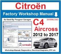 Citroen Aircross Workshop Manual Download